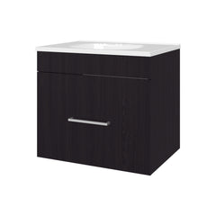 Wengue 1-Drawer Floating Bathroom Vanity Set with Sink