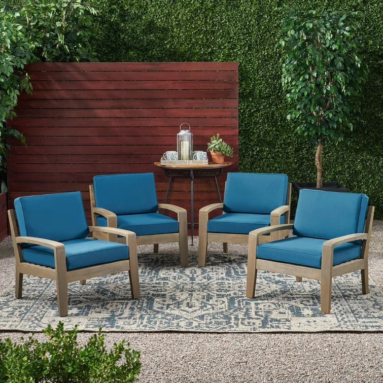 [Set of 4]GRENADA CLUB CHAIR