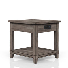 End Table W/ Storage Drawer & USN
