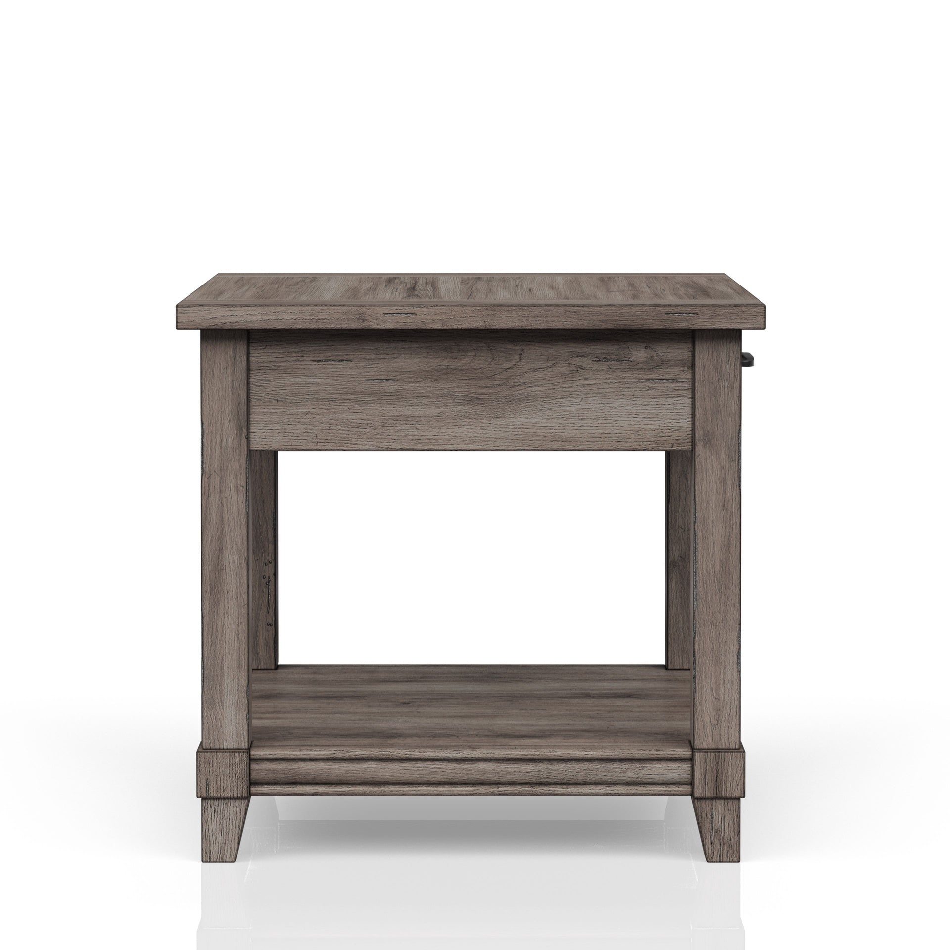 End Table W/ Storage Drawer & USN