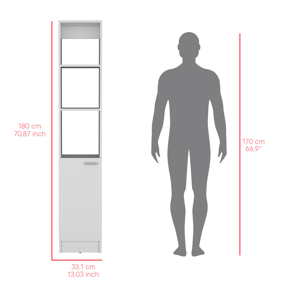 Linen Cabinet Marion, Bathroom, White