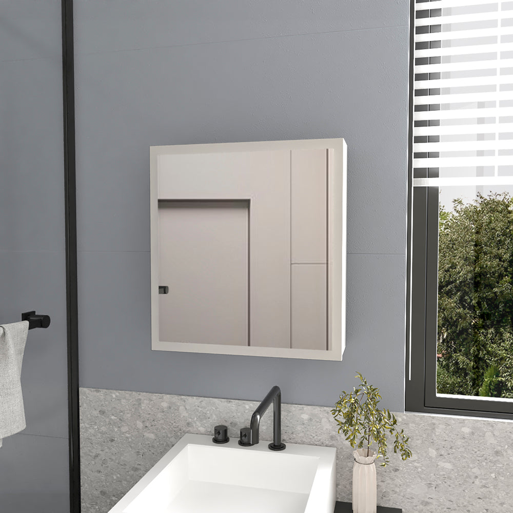 Medicine Cabinet Clayton, Bathroom, White