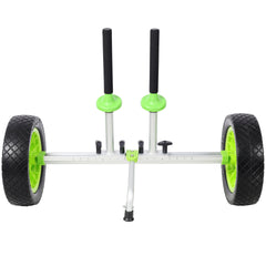 Sit On Top Kayak Cart, Heavy-Duty Plug-in Kayak Cart Dolly with 12 Inch Solid Wheels,Width Adjustable