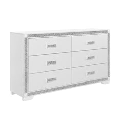 Soulmarie White Dresser