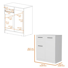 Clarion Dresser with 1-Drawer and 2-Door