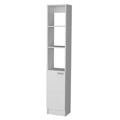 Brenda Linen Cabinet with 1 door, 3 open shelves