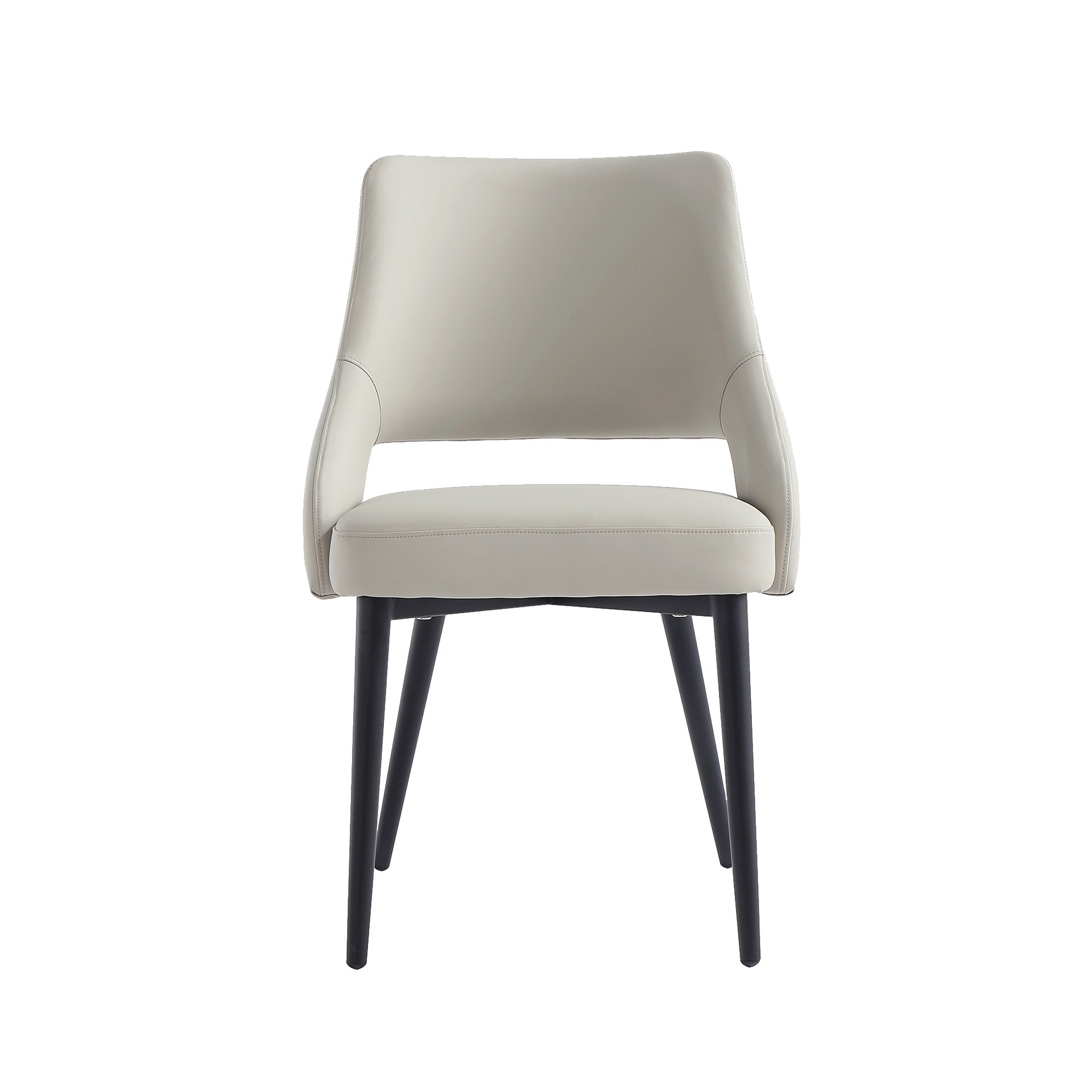 Dining Chair in Stone Gray