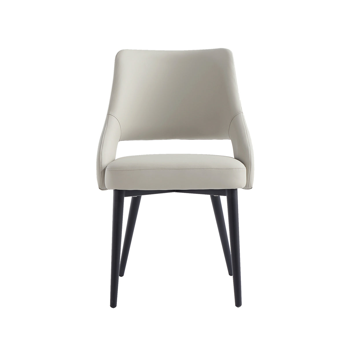 Dining Chair in Stone Gray