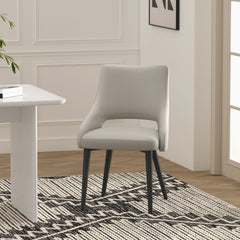 Dining Chair in Stone Gray