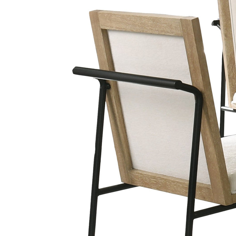 Torino Set of 2 Oak Finish 18.5"W Dining Chairs