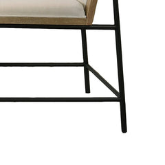 Torino Set of 2 Oak Finish 18.5"W Dining Chairs