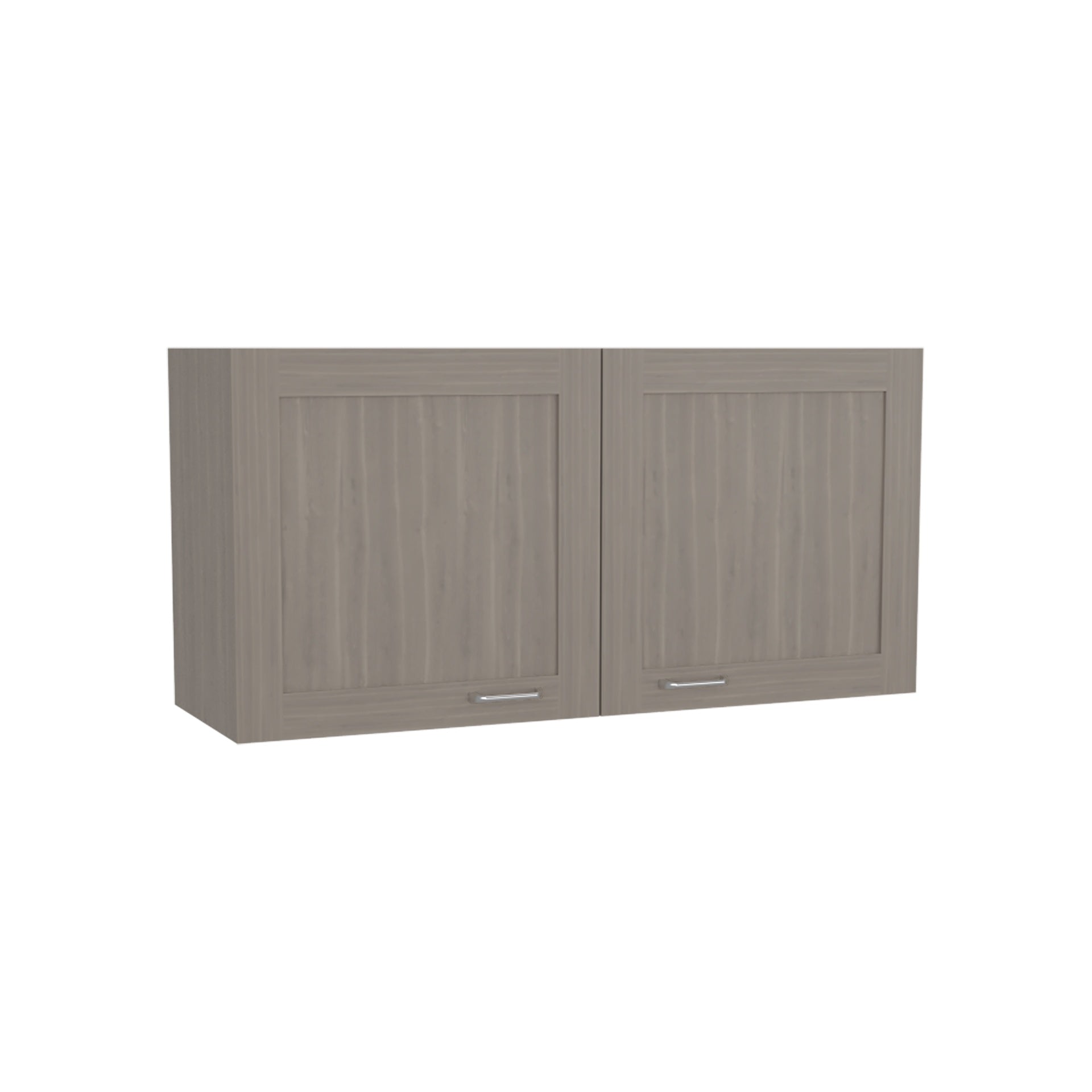 Wall Cabinet, 2 Doors, White Oak