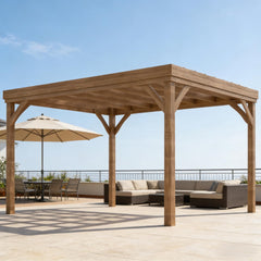 Backyard Gazebo,Grape Vine Gazebo,Outdoor Wooden Pergola