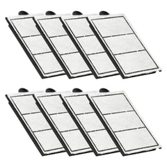 8 PCS Aquarium Filter Cotton Replacement for 2.5/3.5gal MN-200 MN-280