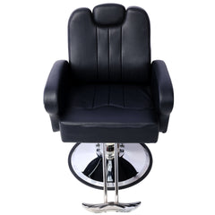 Hair Stylist All Purpose Barber Chair for Barbershop Salon Chair,Heavy Duty Hydraulic Barber Chair Spa Furniture Shampoo Reclining Extra Wider Seat Beauty Hair Salon Equipment black
