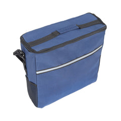 Beach Wagon with Big Wheels for Sand 500lbs capacity - Patented design, All Terrain Steel Frame Utility Cart with 9" Pneumatic Tires, Collapsible Folding Design ,strap with multiuse bag , dark blue