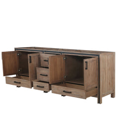 Rustic Barnwood Double Bath Vanity 84 in. W x 22 in. D