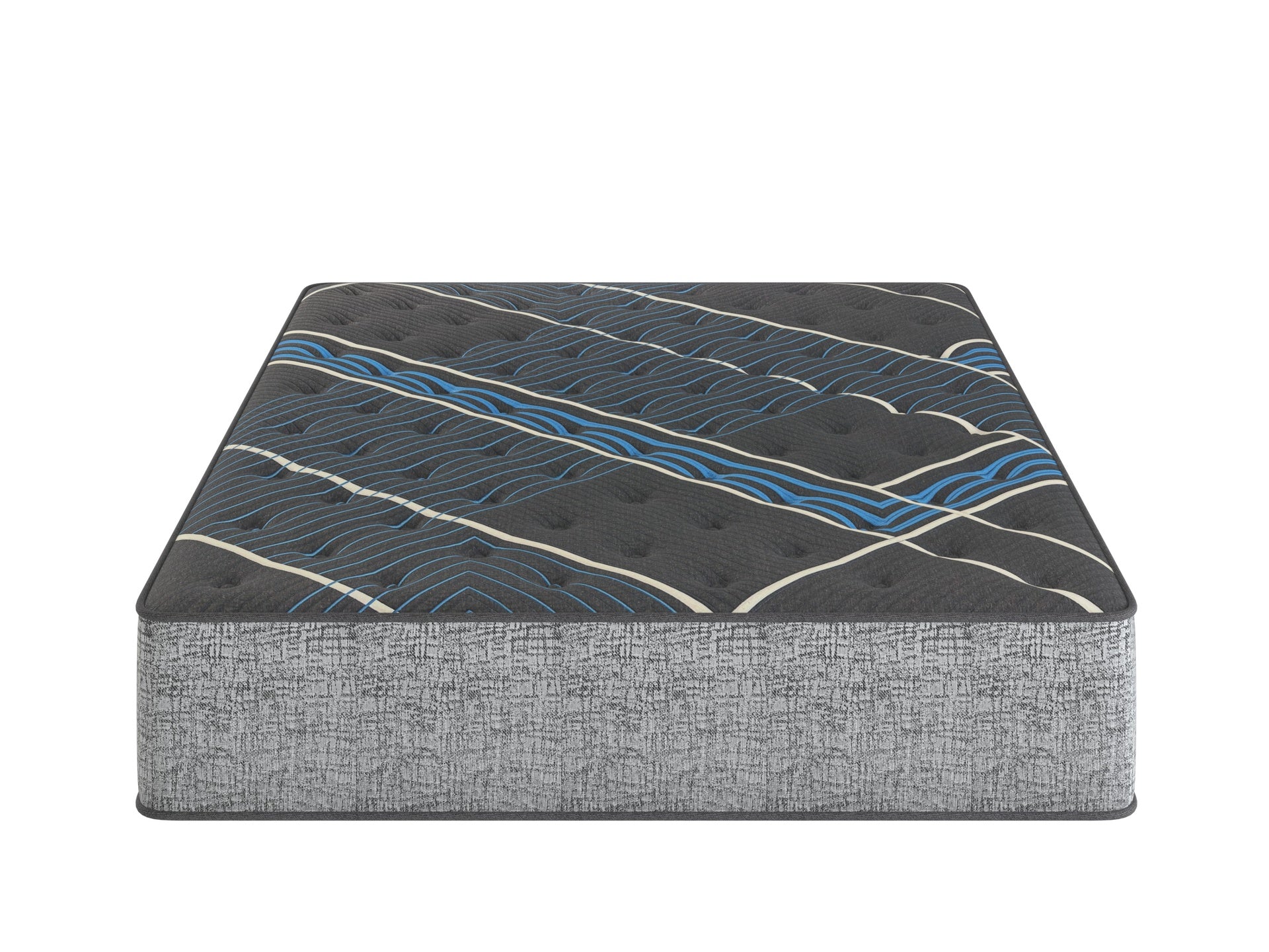 Restonic Comfort Care 14" Hybrid Mattress, Individual Pocketed Coil Mattress , Firm Comfort, Full