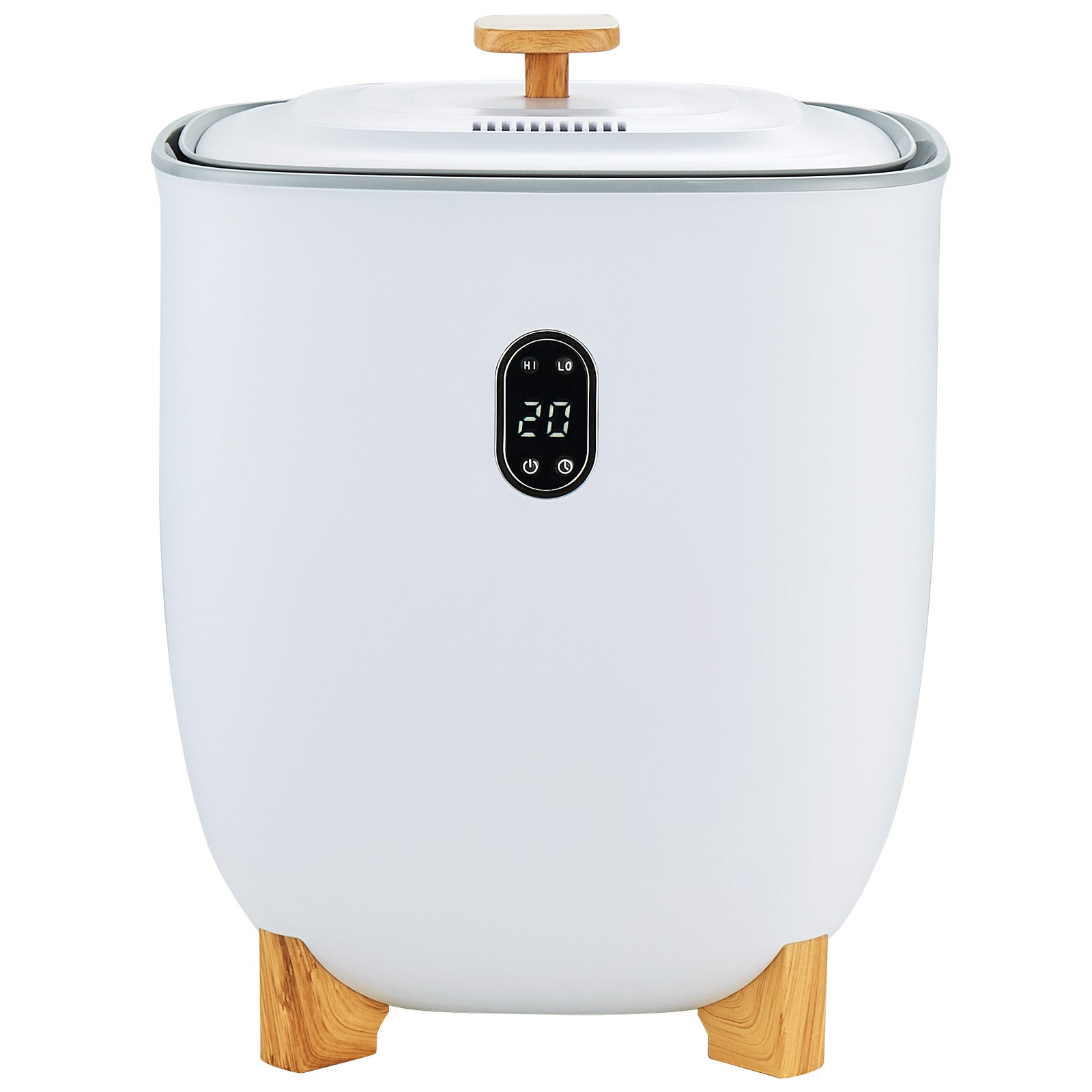 Towel Warmer 25L, Towel Warmer Bucket with 2 Heating Modes, 20/40/60/90 Min Auto Shut Off, Bottom Heating Columns, LED Screen, Large Towel Warmer for Bathroom, Spa, Bathrobe, Blanket & Pajama