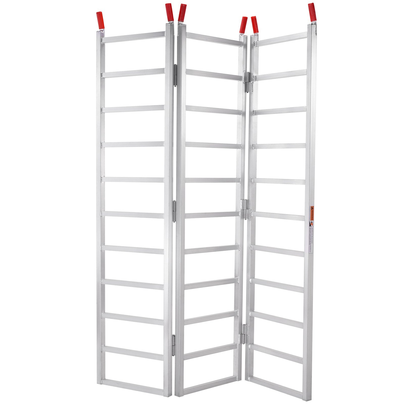 Tri-Fold Aluminum Loading Ramp 1500 lbs 77" x 54" for Tractors ATVs UTVs