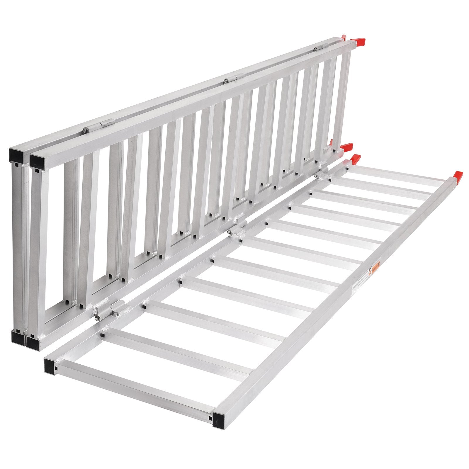 Tri-Fold Aluminum Loading Ramp 1500 lbs 77" x 54" for Tractors ATVs UTVs