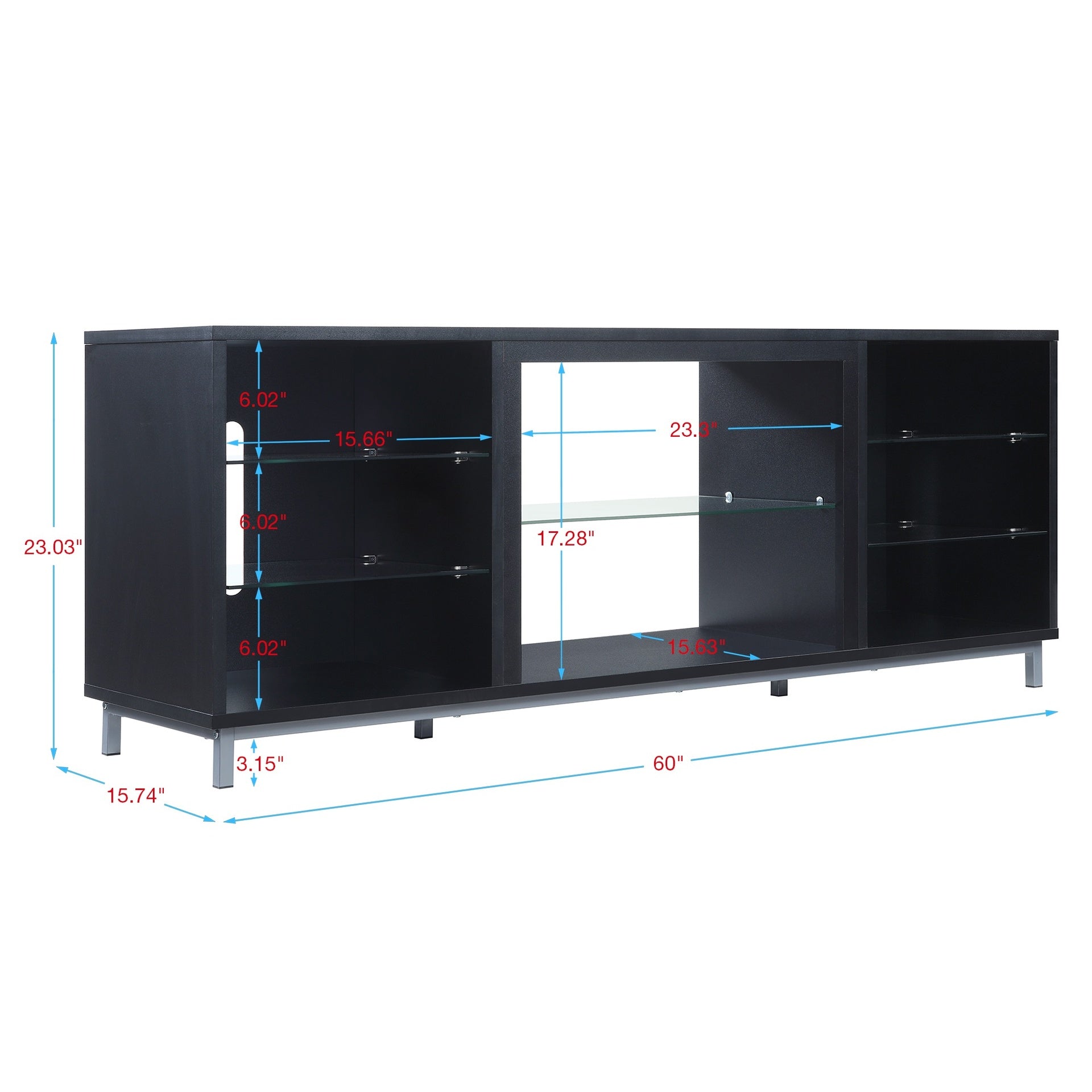 TV Stand in Onyx