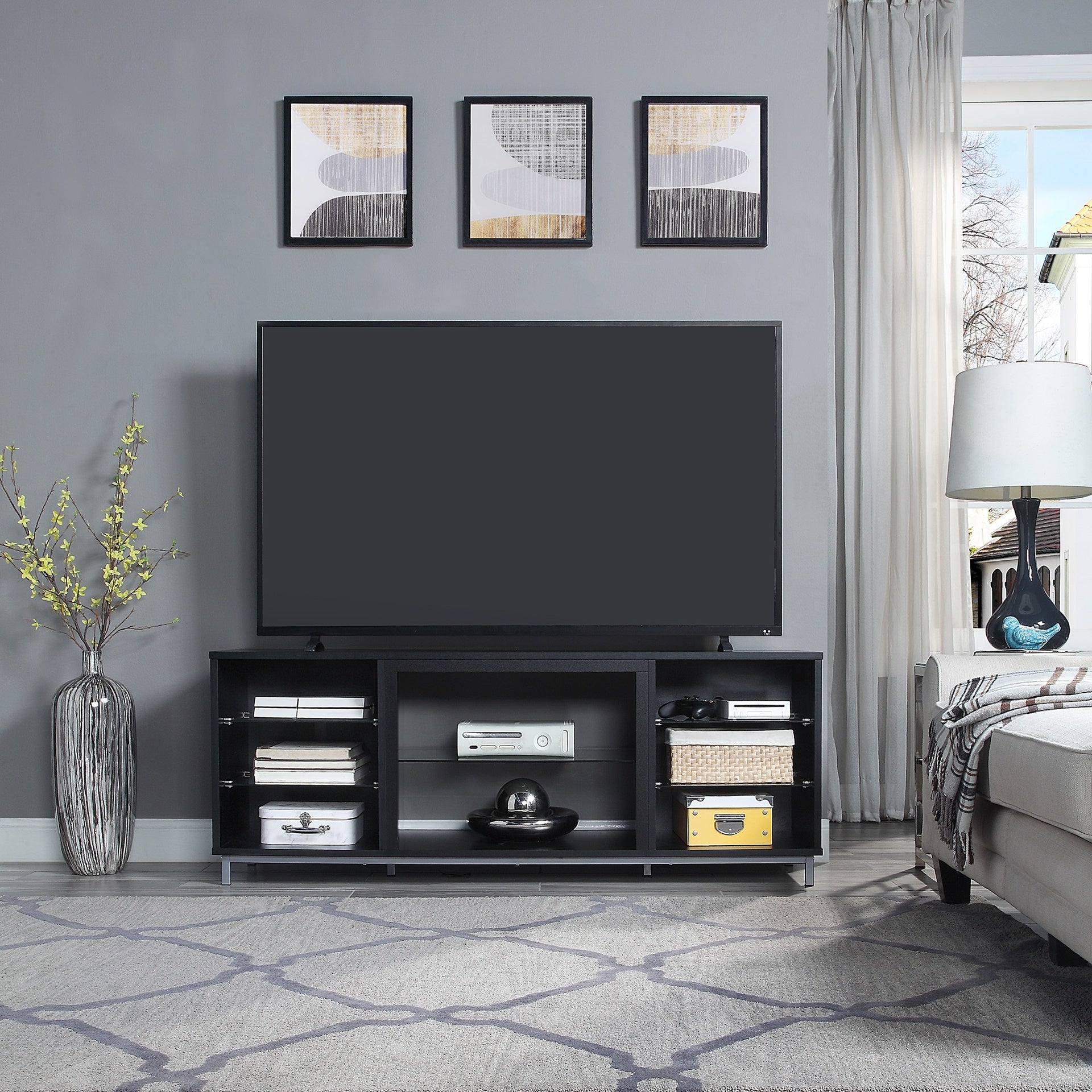 TV Stand in Onyx