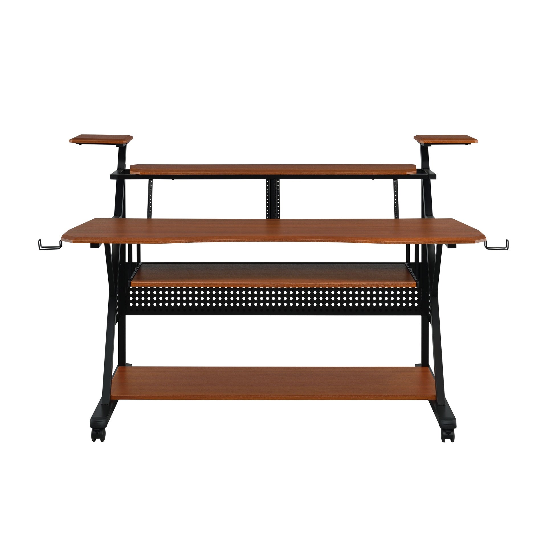 Willow Cherry & Black Finish Music Desk