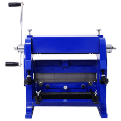 Sheet Metal Brake 3-In-1 12-inch,Shear Press Brake 20-Gauge Capacity,Combination Sheet Metal Machine Solid Construction,Shears and Slip Roll Machine for Shear Bending Rolling