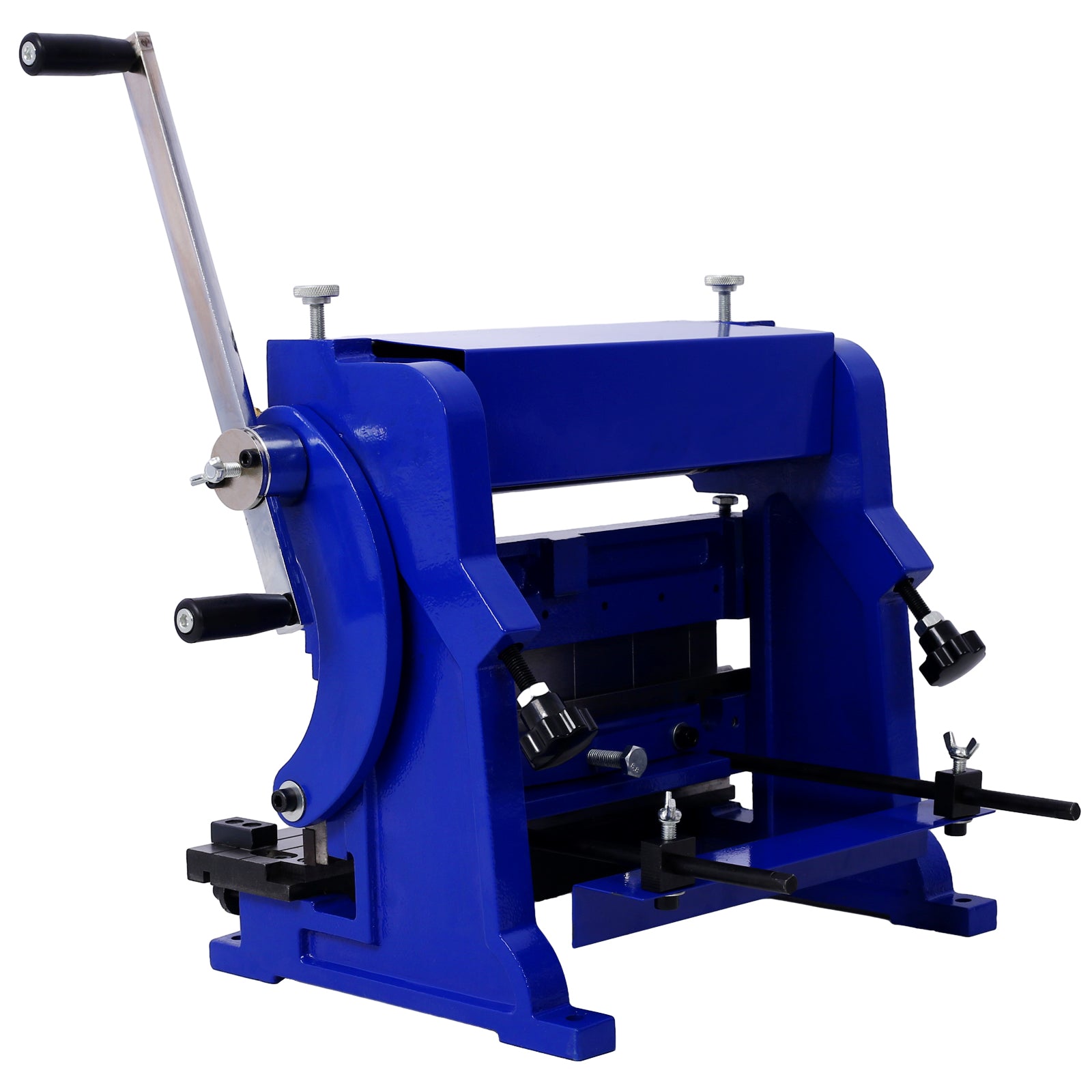Sheet Metal Brake 3-In-1 12-inch,Shear Press Brake 20-Gauge Capacity,Combination Sheet Metal Machine Solid Construction,Shears and Slip Roll Machine for Shear Bending Rolling