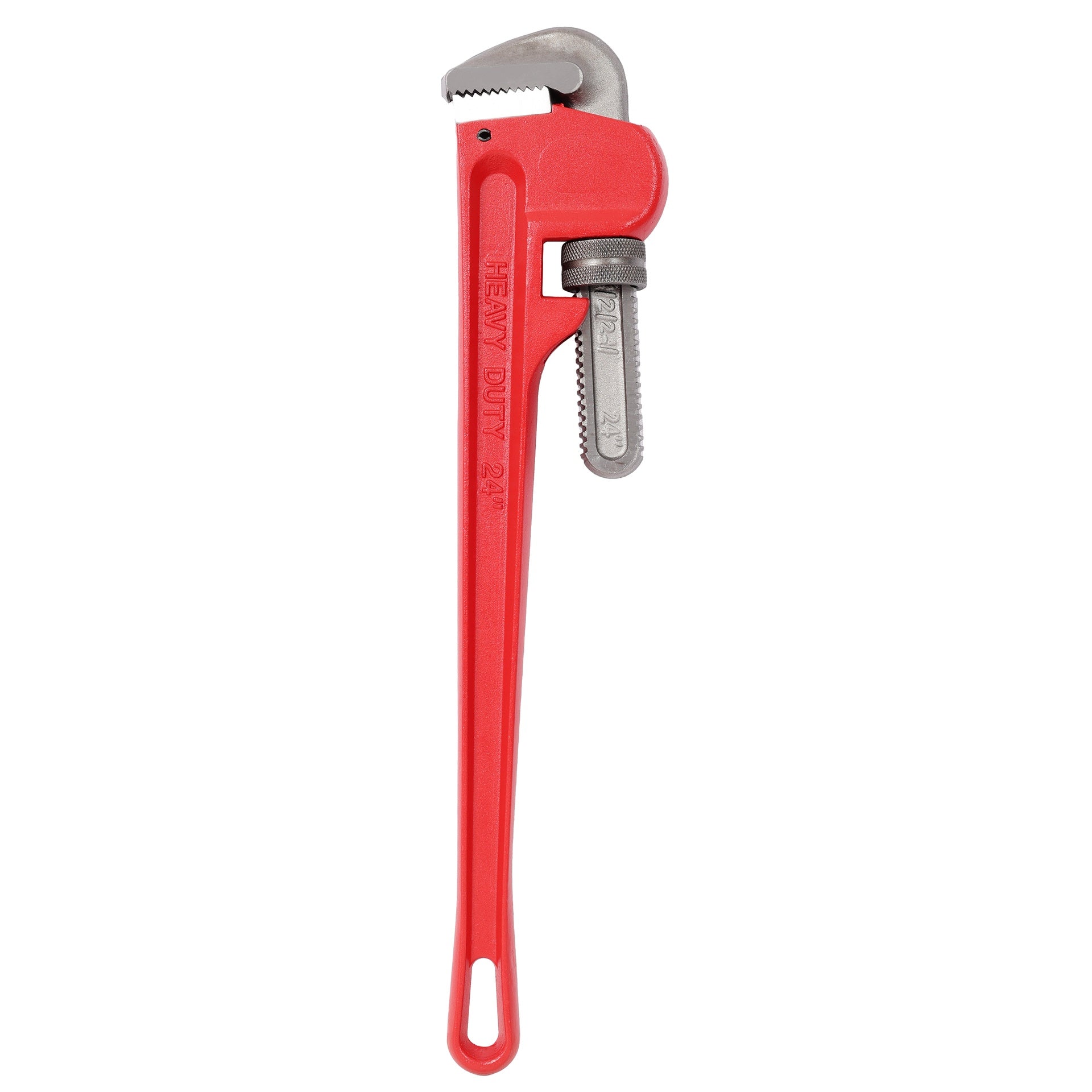24-inch Pipe Wrench,Heavy-Duty Adjustable Straight Pipe Wrench,Reliable & Durable Cast Steel for Long-Lasting Pipe Maintenance