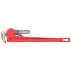 24-inch Pipe Wrench,Heavy-Duty Adjustable Straight Pipe Wrench,Reliable & Durable Cast Steel for Long-Lasting Pipe Maintenance