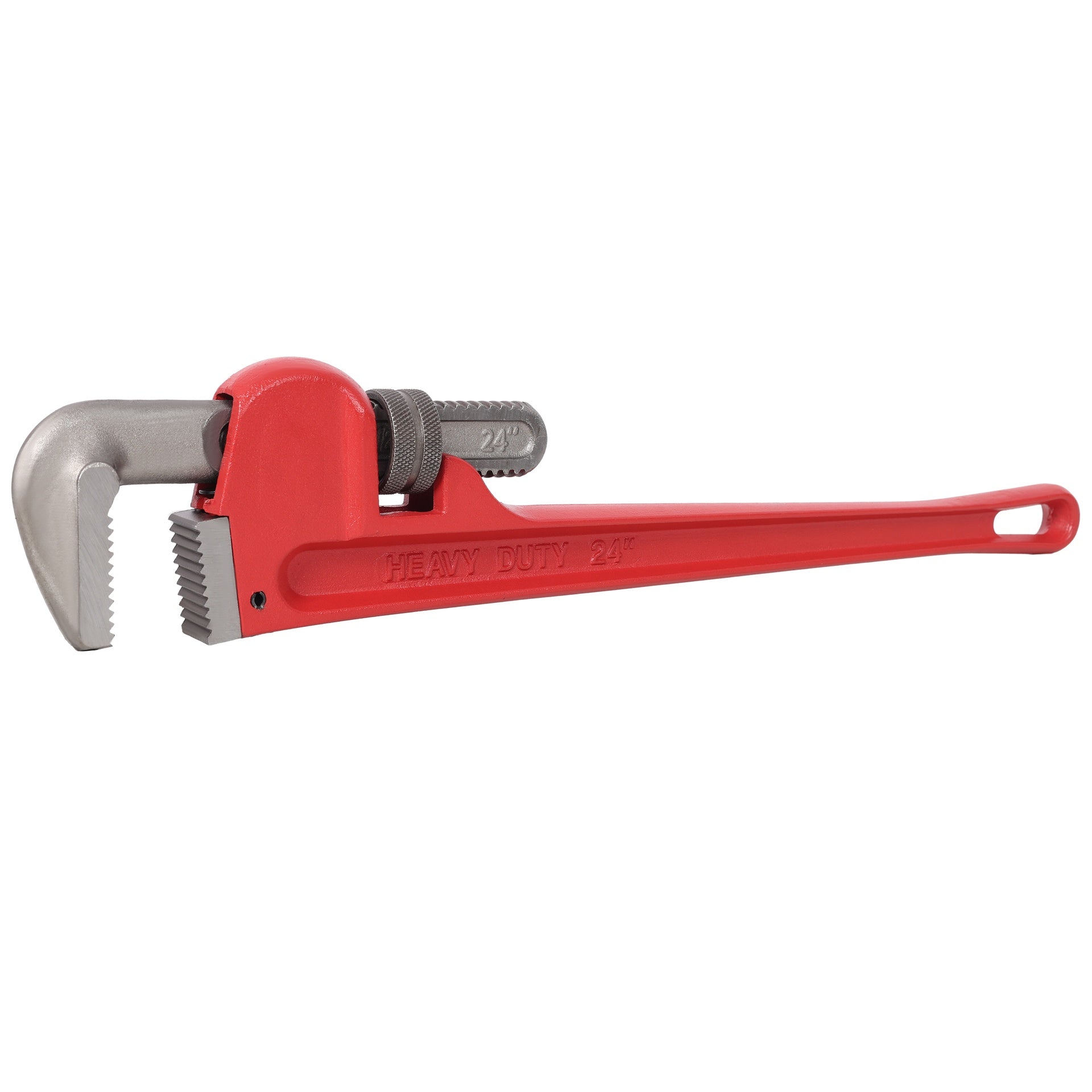 24-inch Pipe Wrench,Heavy-Duty Adjustable Straight Pipe Wrench,Reliable & Durable Cast Steel for Long-Lasting Pipe Maintenance