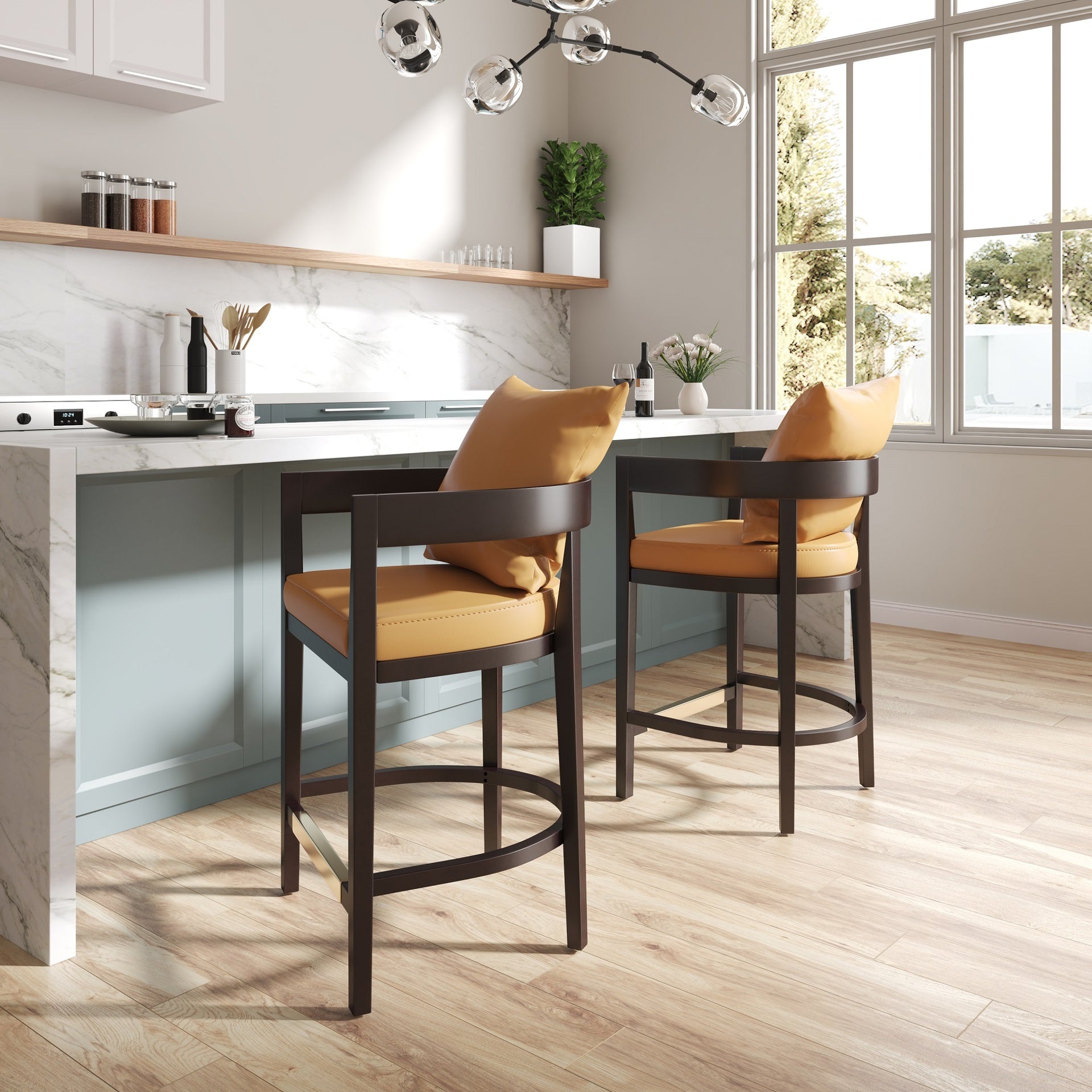 Counter Stool in Camel