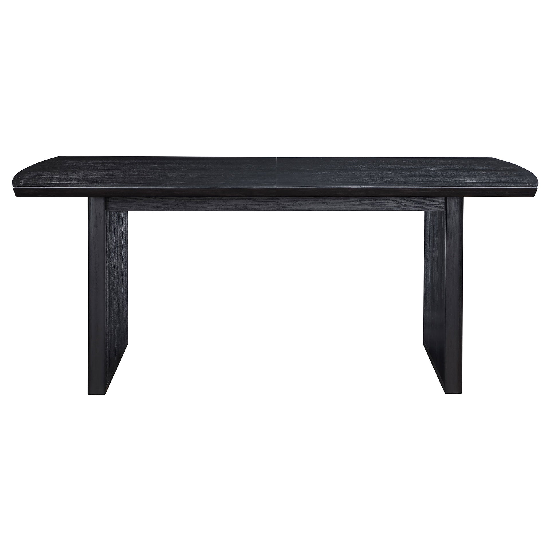 Mason Black with Removable Extension Leaf Dining Table