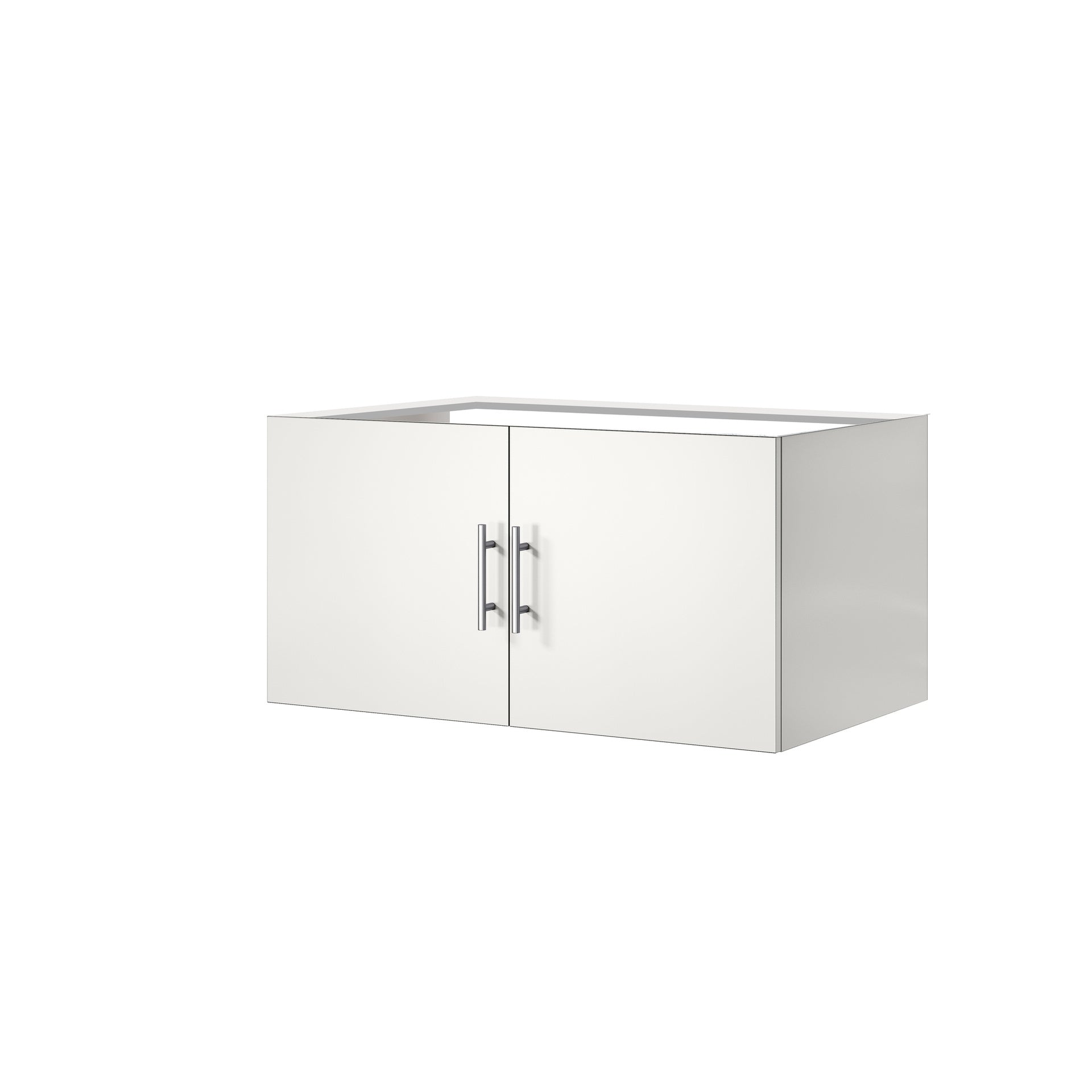 Glossy White Bath Vanity 36 in. W x 22 in. D