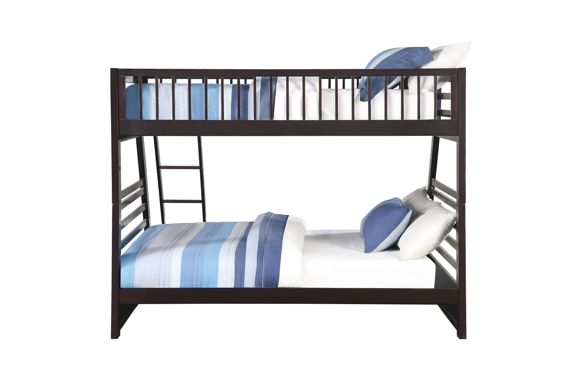 Jason Espresso Finish Twin Xl/Queen Bunk Bed W/Storage