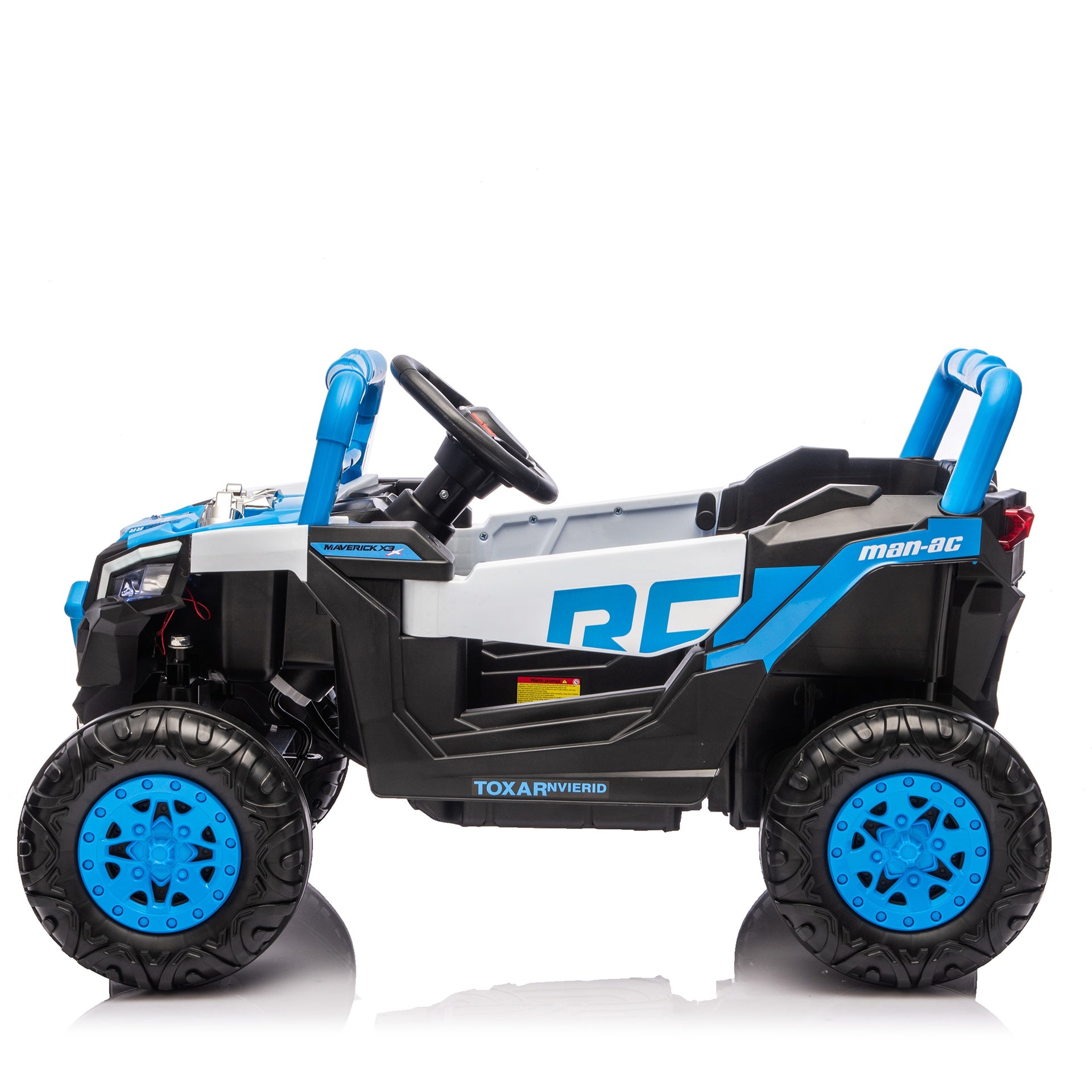 12V Kids Ride On Electric UTV W/2.4G Parents Control,Slow Start&Swing Function,Anti-Slip Wheels with Front Shock Absorbers,LED Lights,Built-in music player,Long-Lasting Battery,for Kids Aged 3-5