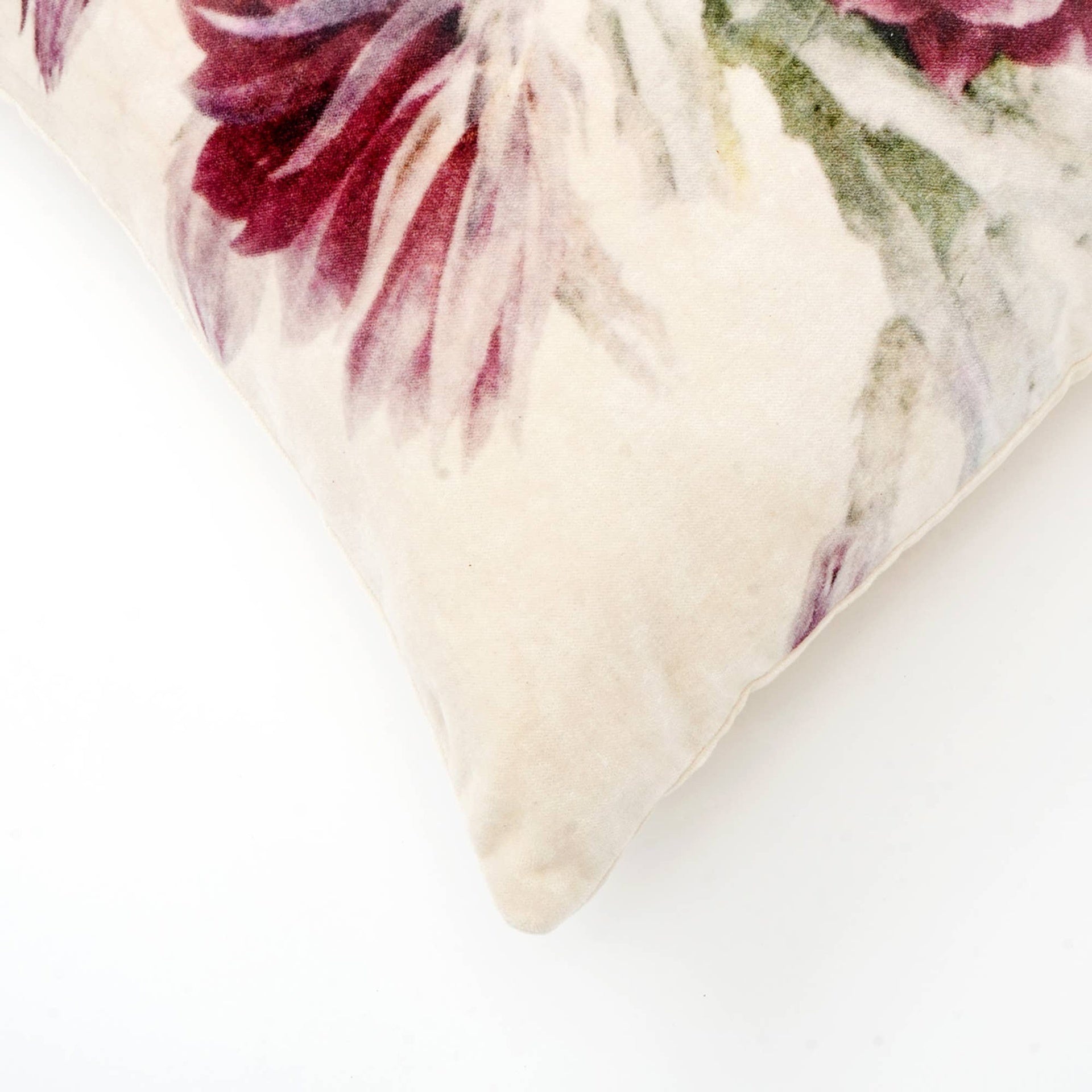 Cotton Velvet Printed Cushion Printed-18 X 18 Inch