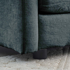 Chenille Fabric Ottomans Footrest to Combine with 2 Seater Sofa, 3 Seater Sofa and 4 Seater Sofa, Grey Chenille