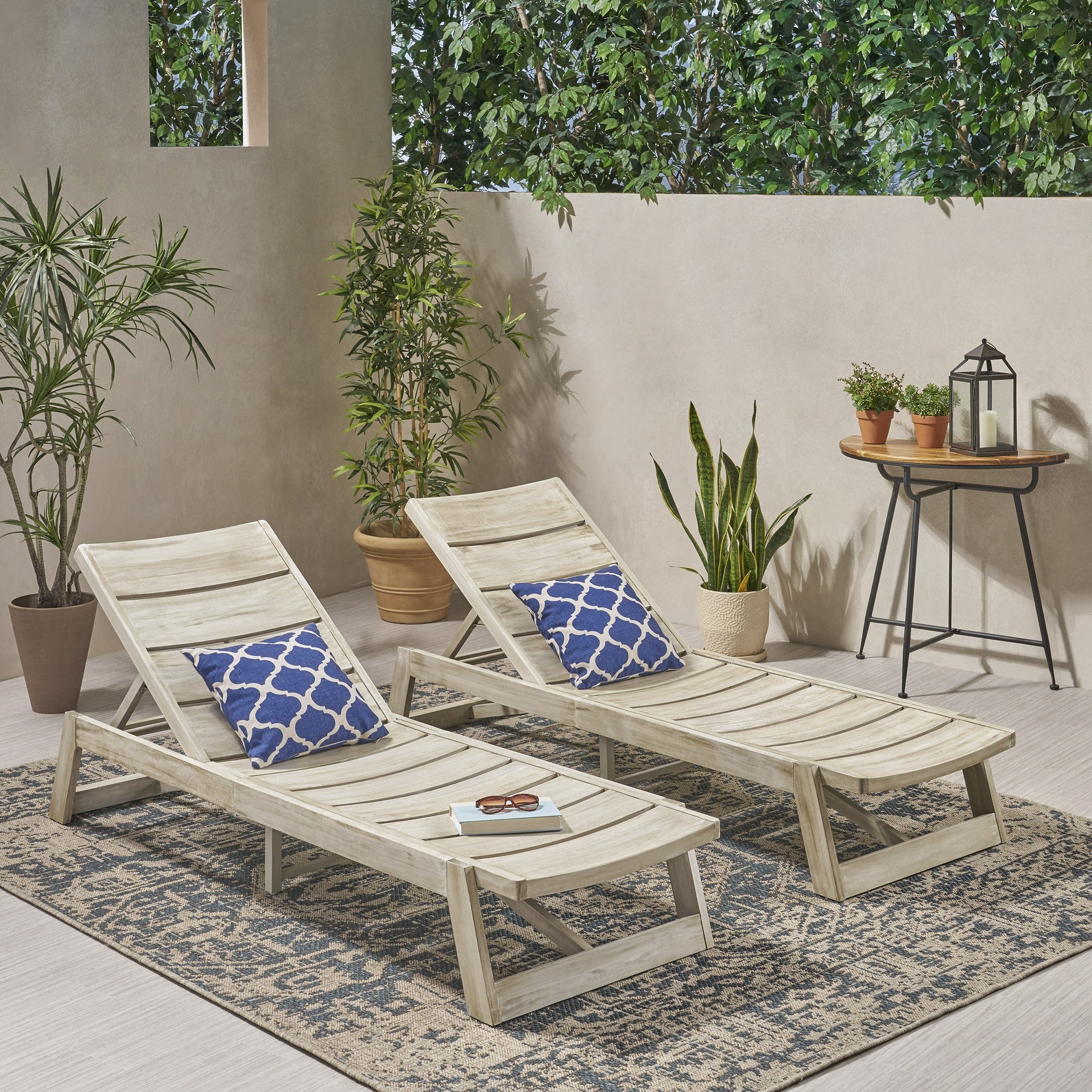 MAKI CHAISE LOUNGE( SET OF 2 )