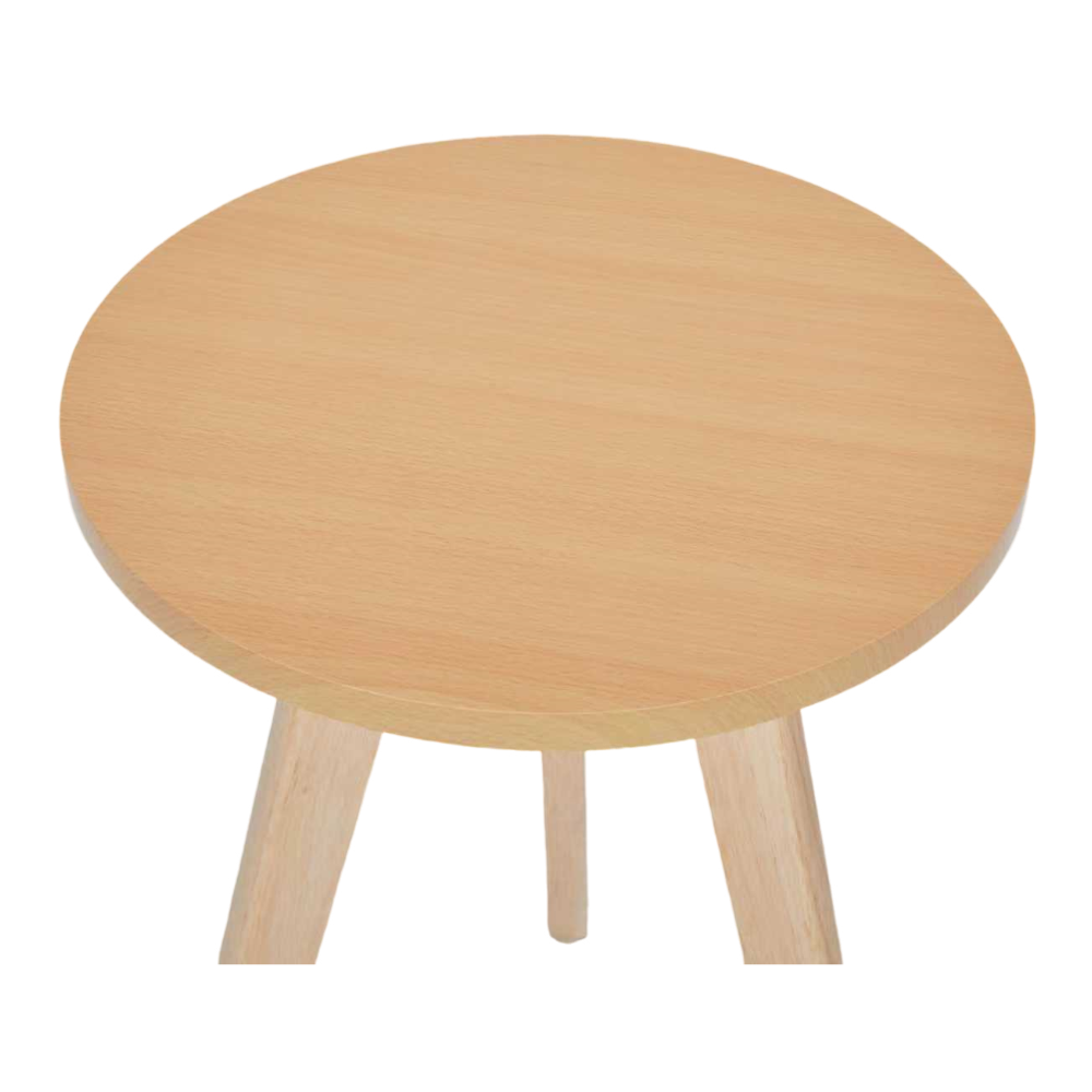 Solid Wood Frame with MDF Top, Modern Accent Table