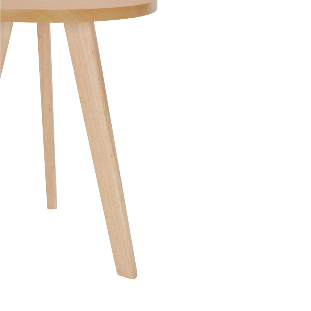 Solid Wood Frame with MDF Top, Modern Accent Table