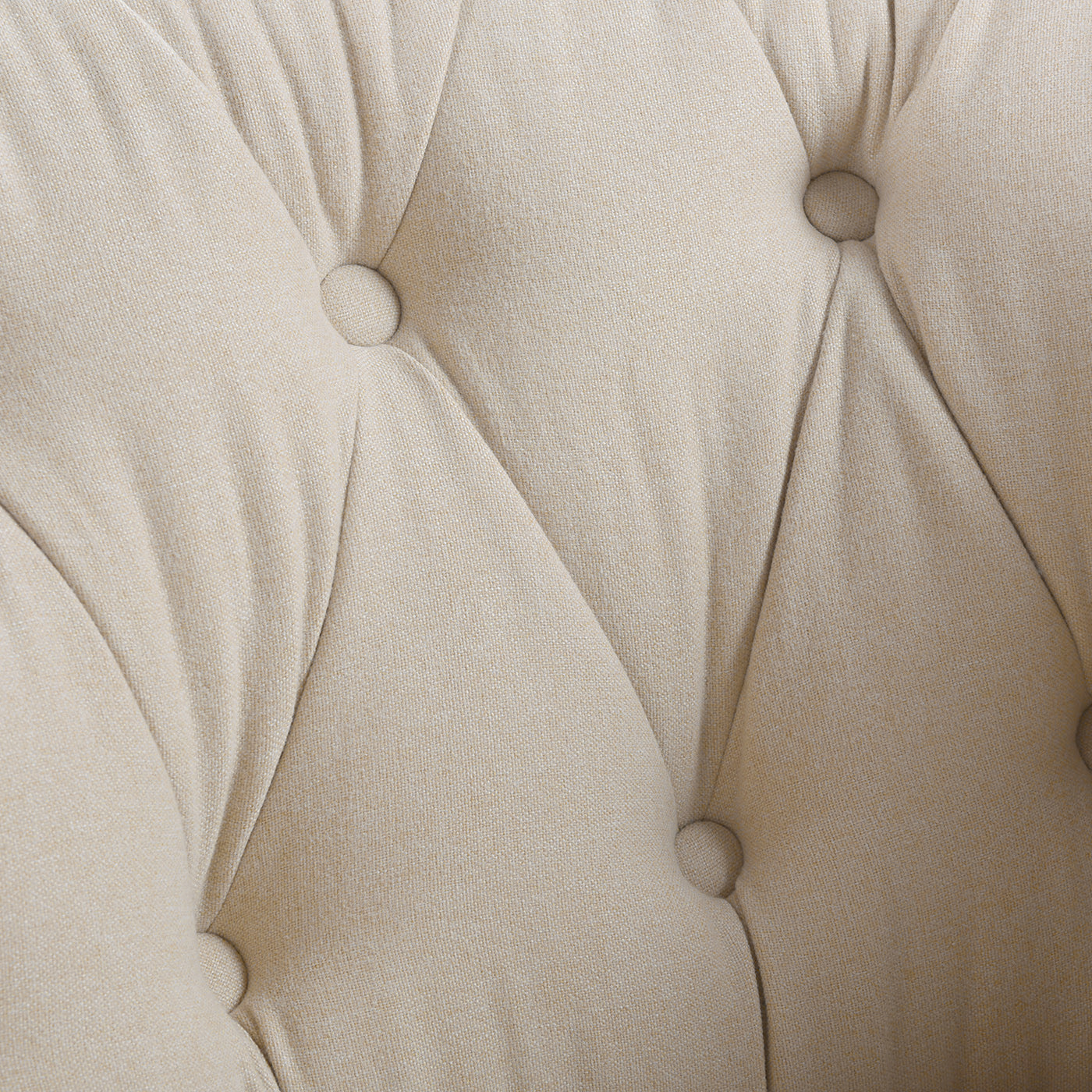 Katherine Tufted Accent Chair, Sky Neutral Beige Polyester