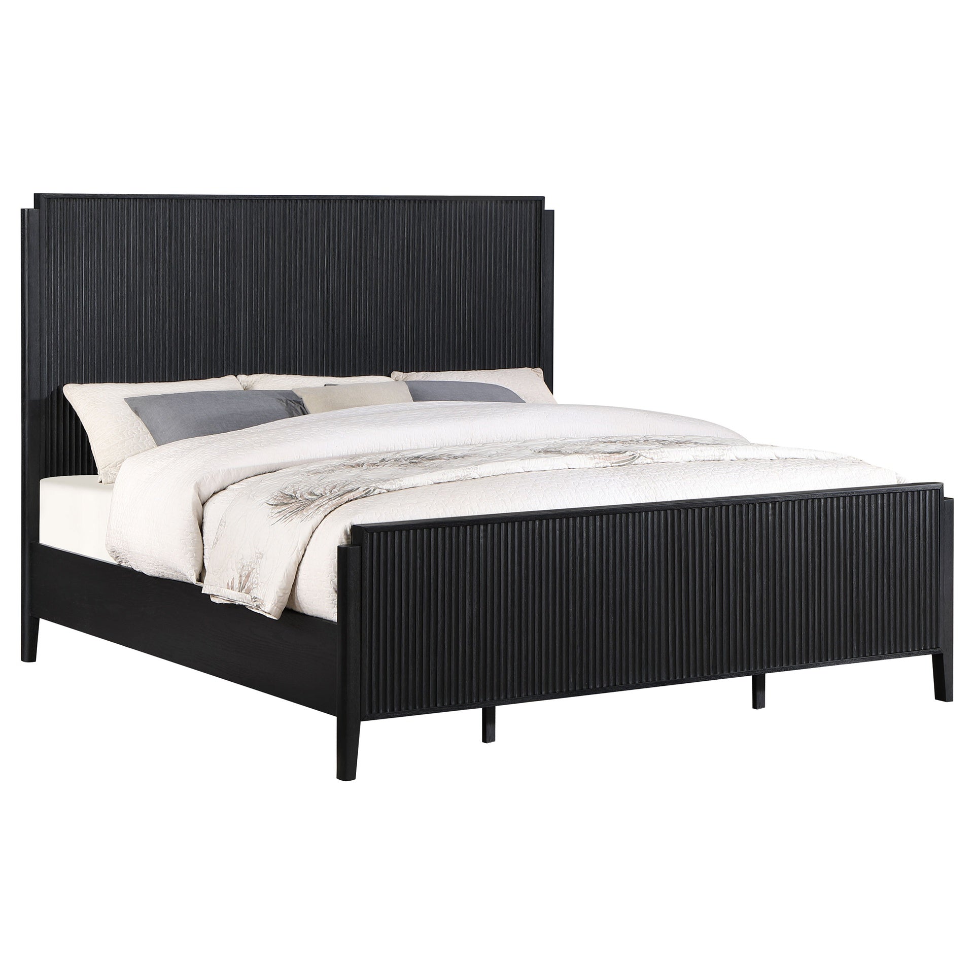 Ennis Black Eastern King Bed