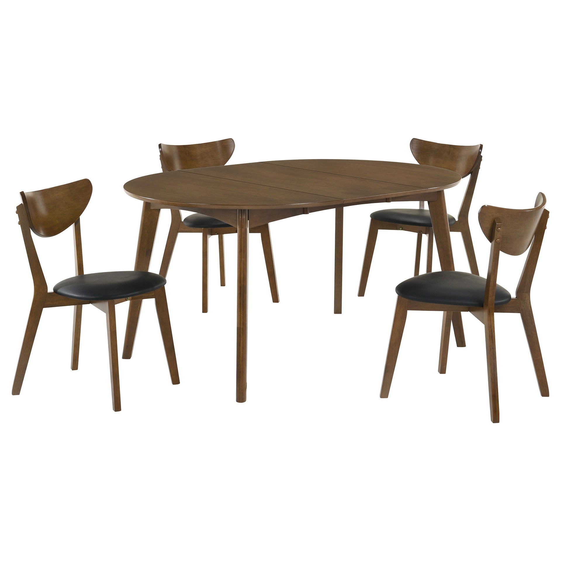 Linnea Dark Walnut 5-piece Dining Set