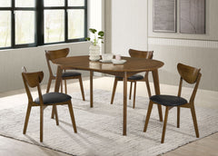 Linnea Dark Walnut 5-piece Dining Set