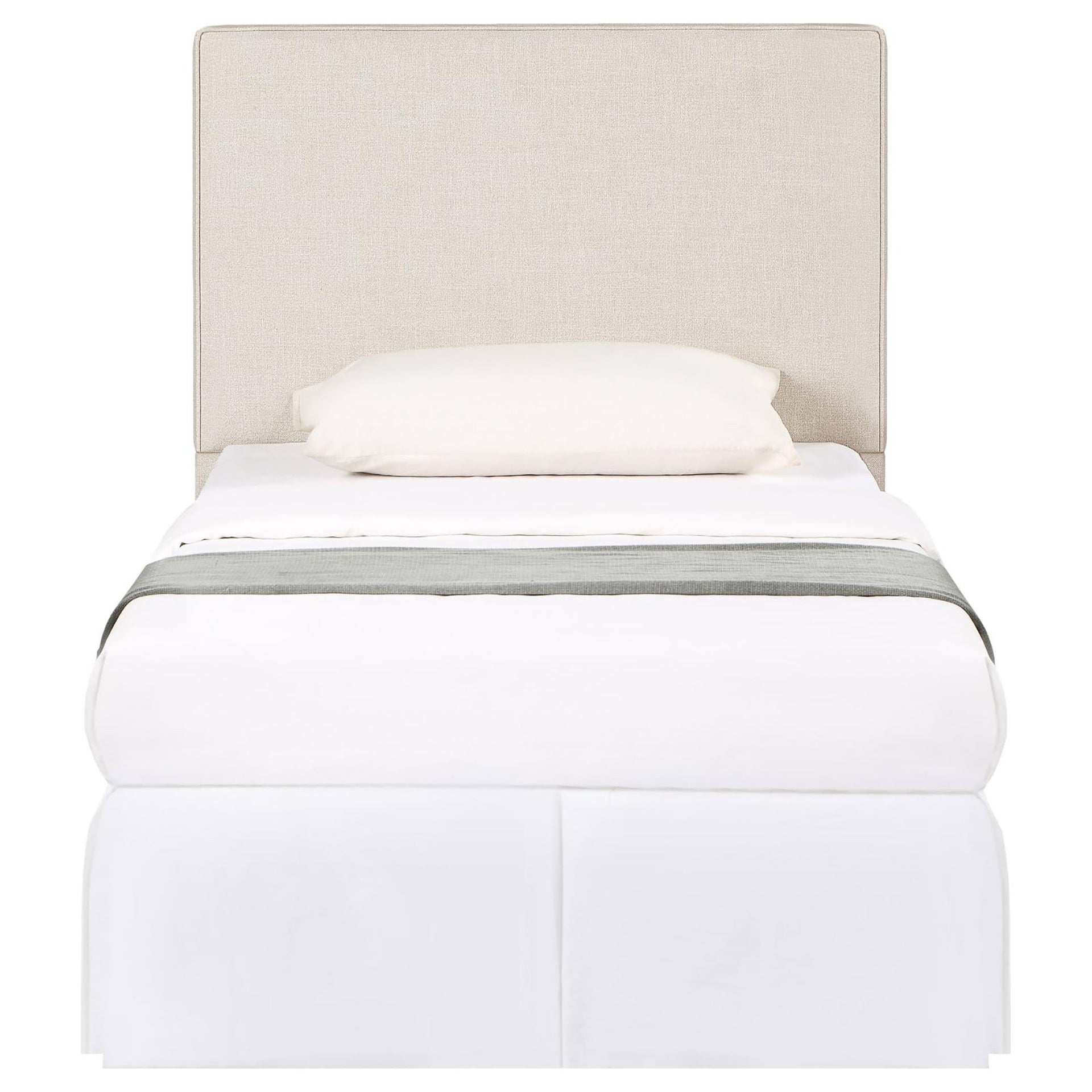 Sand Headboard with Self-Welt Details