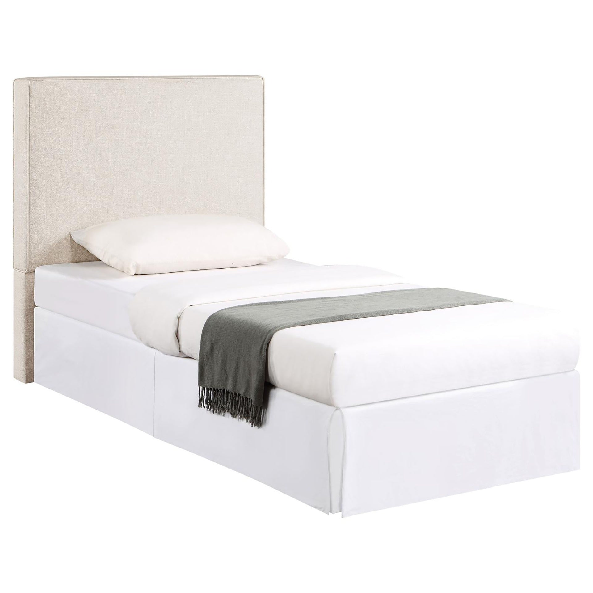 Sand Headboard with Self-Welt Details