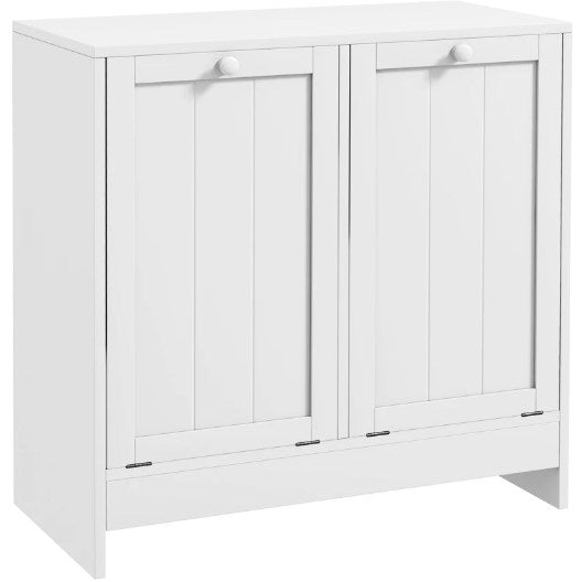 Hidden Laundry Hamper Cabinet,Tilt-out Laundry Storage Cabinet